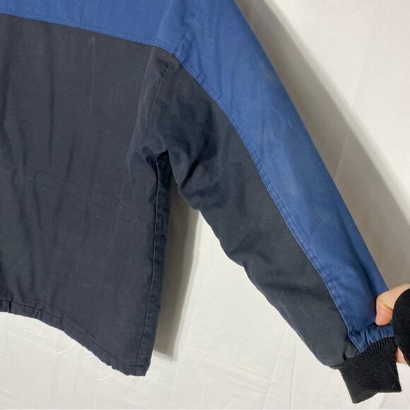 Vintage Canyon Guide Outfitters Black Blue Jacket Coat S - Picture 14 of 16